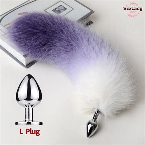 Sextoy Séparable Plug Anal Réel Renard Queue Godemichet Anal Queue Érotique Anal BDSM SEXE