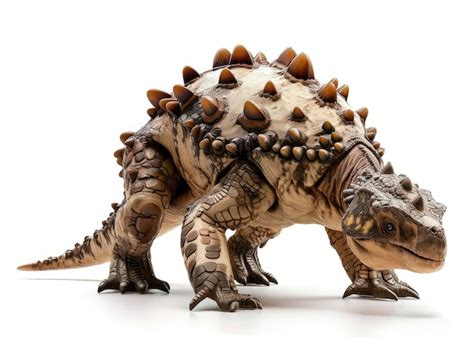 Premium Photo Ankylosaurus Isolated On White Background