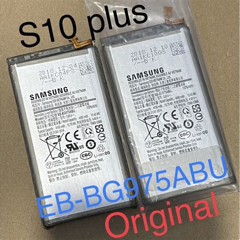 Jual bateray battery samsung galaxy S10 EB-BG973ABU/S10 plus EB ...