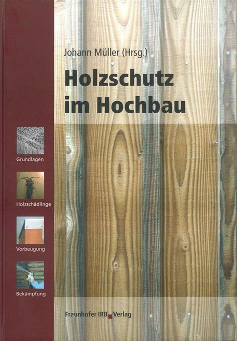 Literatur Holzschutz Bautenschutz Bautrocknung Parisek Saniert