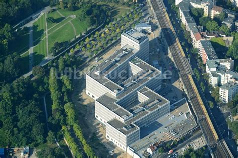 Berlin Moabit Aus Der Vogelperspektive Baustelle F R Den Neubau Des