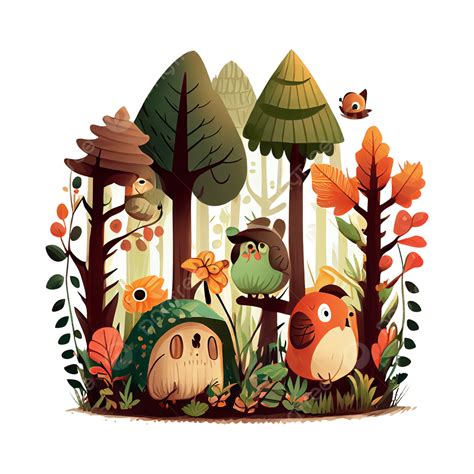 forest animal clip art
