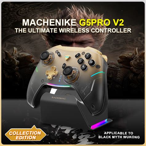 Jual Machenike Gamepads G Pro V Controller Three Mode Game Collection Edition Hot Swap Hall