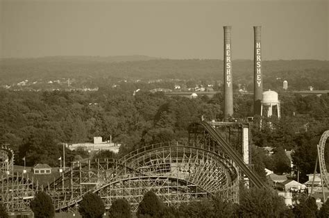 hershey factory | Hershey Park And Factory Photograph | Hershey park ...