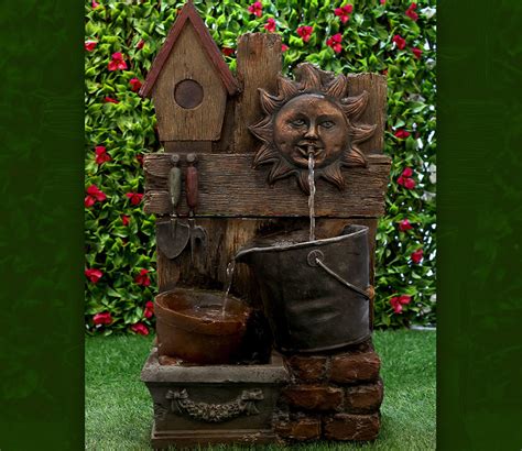 Buy Brown Sand Stone Floor Fountain Online In India At Best Price