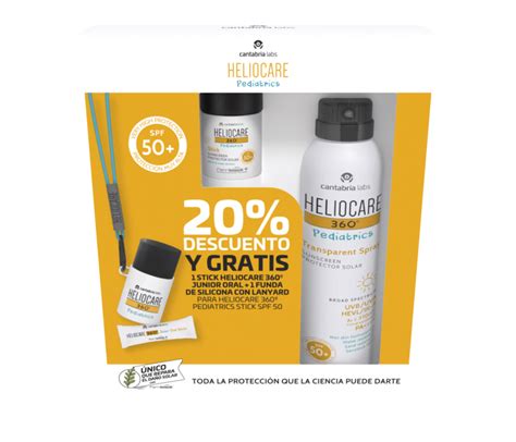 Heliocare Pediatrics Pack Spray Y Stick Saludfarma