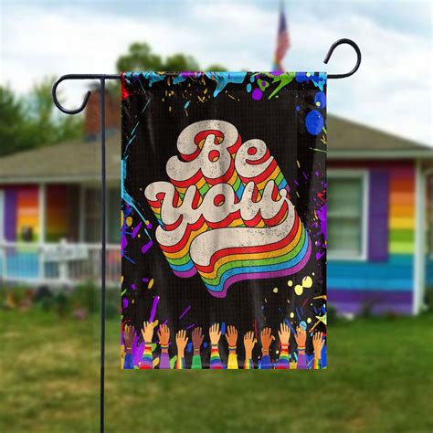 LGBTQ Be You Gay Pride Flag LGBT Ally Rainbow Flag Gay Pride Flag Progress Pride Flag Sold By