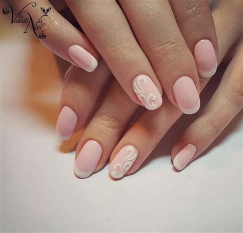 Dise Os De Nail Art Para U As Con Esmalte Color Nude Para Lograr Una Manicura Simple Y