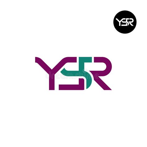 ysr monogram stock illustrations  ysr monogram stock illustrations