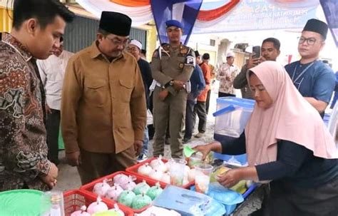 Bupati Anwar Sadat Tinjau Pasar Beduk Ramadhan 1445 H 2024 TERASJAMBI ID