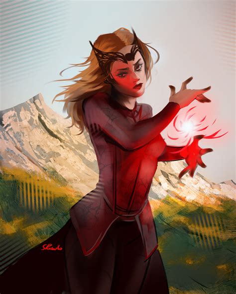 Artstation Scarlet Witch Study