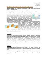 Osmosis Potato Lab Report Docx Matilde Da Silva Biology Sl Mr