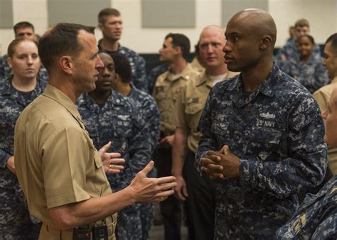 CNO, MCPON hold Hampton Roads all-hands calls > United States Navy