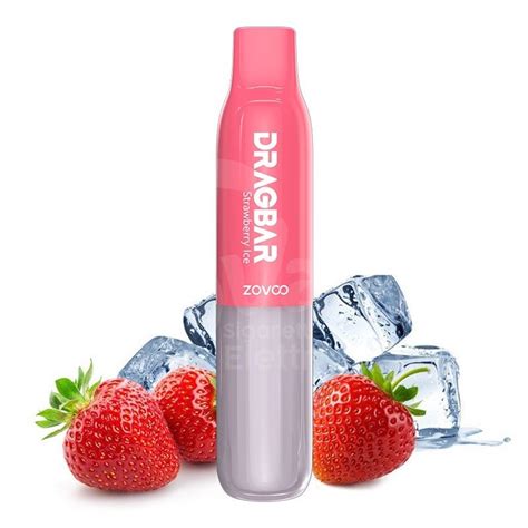 Zovoo Dragbar S Sigaretta Usa E Getta Puff Strawberry Ice