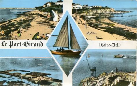 Carte La Plaine Sur Mer Multivues De Port Giraud Eur Picclick It