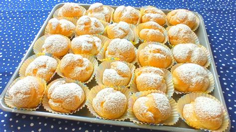 BIGNÈ CON CREMA PASTICCERA AL MASCARPONE PASTA CHOUX FACILE RICETTA