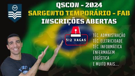 Sargento Tempor Rio Da Aeron Utica Qscon Inscri O E Edital