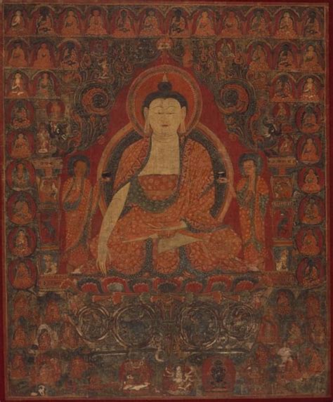 Shakyamuni With The Thirty Five Buddhas Of The Confession Of Sins And