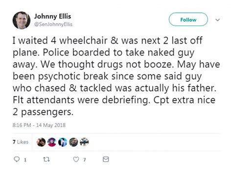 Naked Man Rampages The Aisles On An Alaska Airlines Flight Daily Mail Online