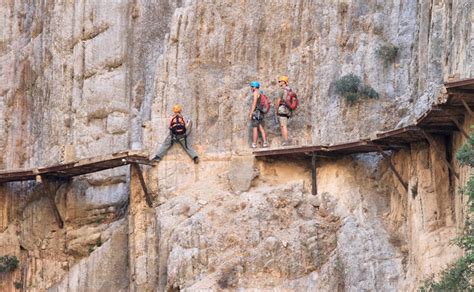 el caminito del rey  worlds  dangerous walkway amusing planet