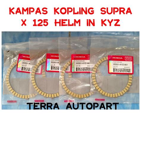 PLAT KAMPAS KOPLING SUPRA X 125 HELM IN NEW FI KYZ Lazada Indonesia