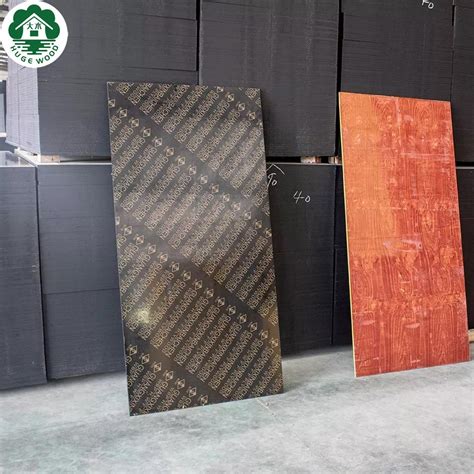 High Strength Concrete Phenolic Board Construction Formwork Black Film