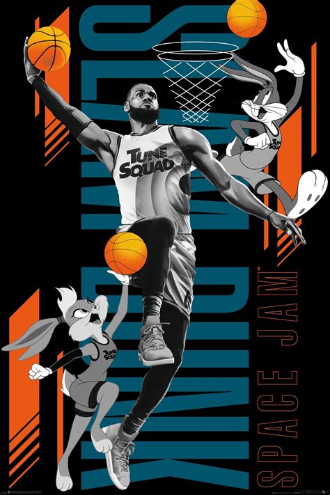 Slam Dunk Space Jam 2 Poster