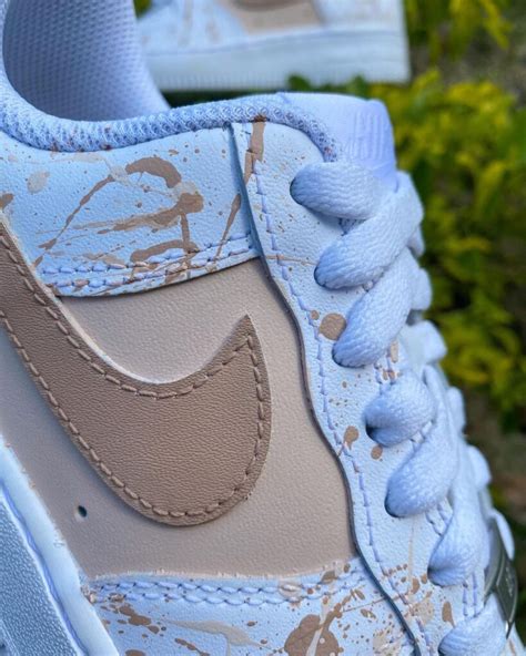 Dripping Tonos Nude Air Force 1 Custom Daniel Customs