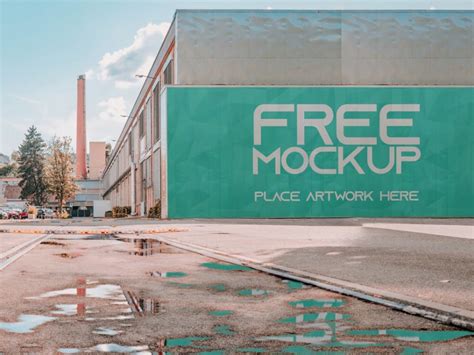 Urban Billboard Outdoor Advertising Mockup Mockup Love