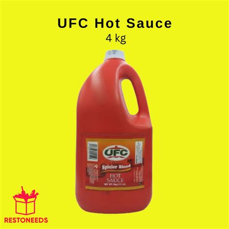 Ufc Nutriasia Hot Sauce Kg Shopee Philippines