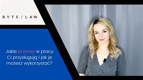 Jakie przerwy w pracy Ci przysługują i jak je możesz wykorzystać YouTube