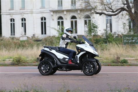 Essai Moto Scooter Quadro Qooder Roues A Change Tout