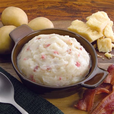 Bacon White Cheddar Mashed Potatoes