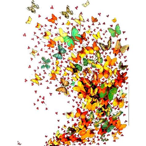 Butterflies In Flight
