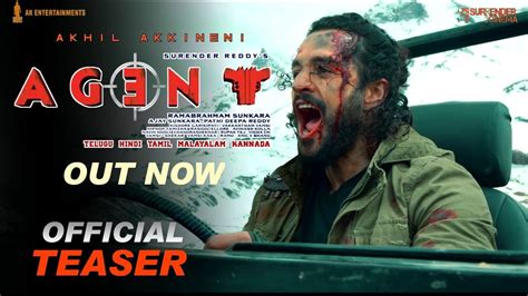 Agent Teaser Akhil Akkineni Mammootty Surender Reddy Anil