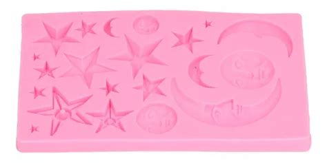 Moldes De Silicona Para Fondant Sun Moon Star Cake Decoraci Cuotas