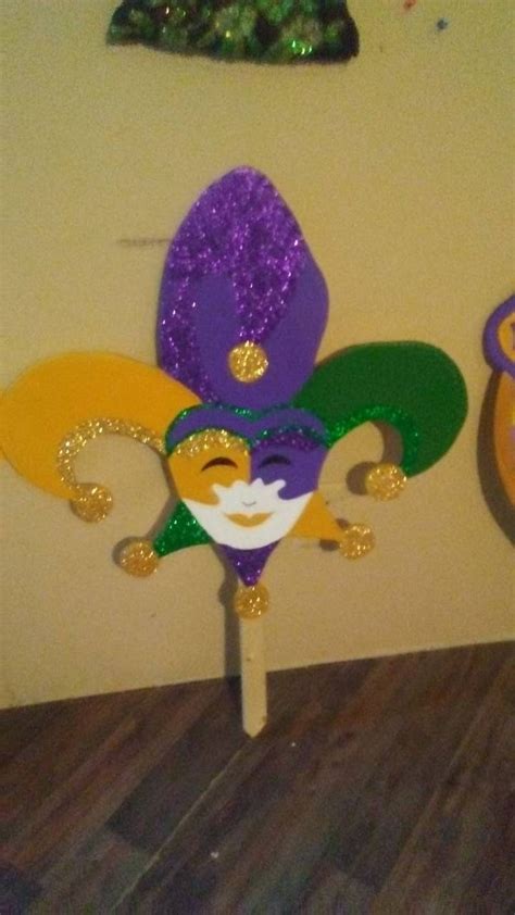 Mardi Gras yard sign | Etsy