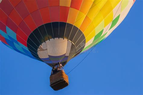 Hot Air Balloon Lift Off Ground Flame Editorial Photography Image Of