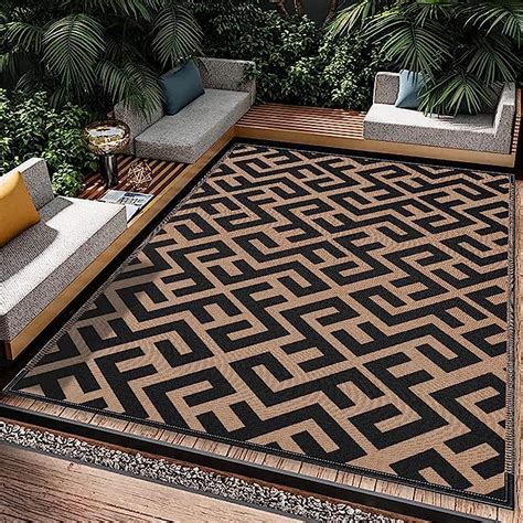 Amazon Reversible Outdoor Rugs X Ft For Patios Clearance