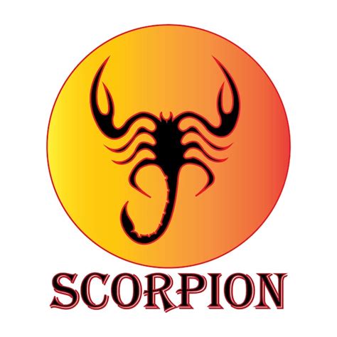 Premium Vector Scorpion Icon Logo Vector Design Template