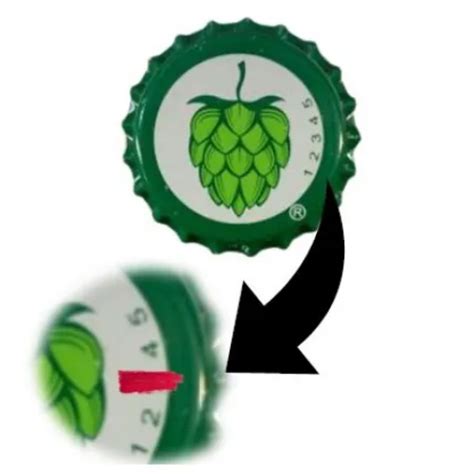 Tampinha PRY-OFF Flor De Lúpulo - 50 unidades - Craft Beer Brew Shop