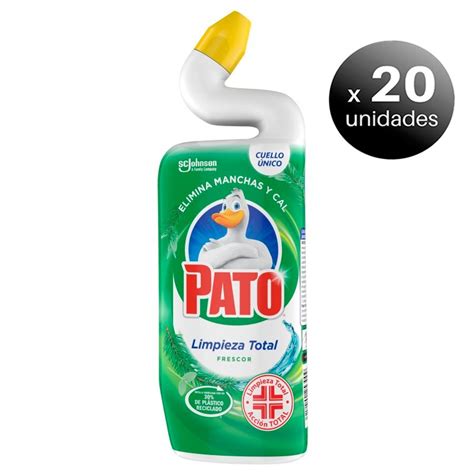 Pato Pack De 20 Unidades Pato WC De SC Johnson Limpiador Inodoro