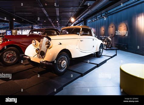 Mercedes Benz 170v Classic Retro Car Riga Motor Museum Riga Latvia