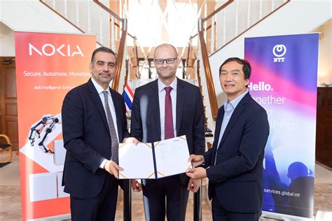 Bangkok Post Nokia And Ntt Collaborate To Drive Digital