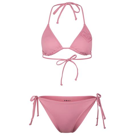 Roxy Beach Classics Tiki Tri Set Bikini Damen Online Kaufen Bergfreunde De