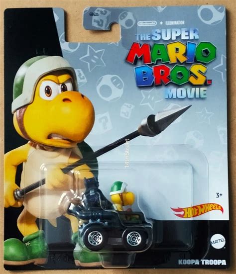 HOT WHEELS MARIO Kart Super Mario Bros Movie Koopa Troopa EUR 12 32 PicClick DE