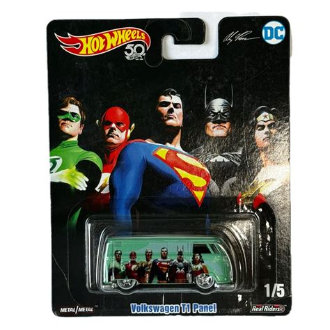 Hot Wheels Pop Culture 2018 DC COMICS Set Completo A KOMBI T1 Superman Batman