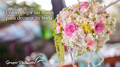 Cómo elegir las flores para decorar la boda en 5 pasos