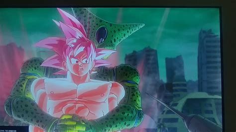 Dragonball Xenoverse Cell Absorption Grab On Kaioken Goku Gyaku Ryona