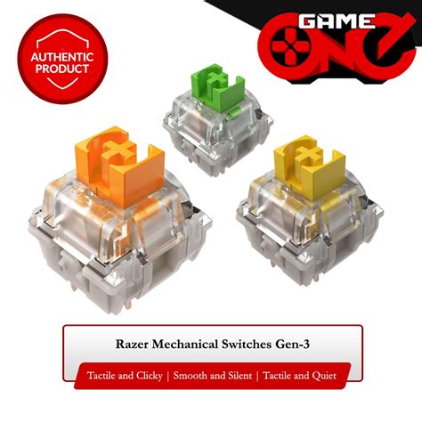 Razer Mechanical Switches Gen 3 36pcs Shopee Malaysia